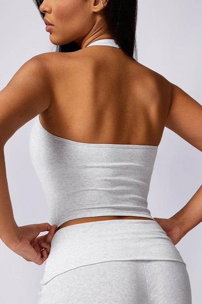 Halterneck Sports Bras for Running, Fitness, and Yoga