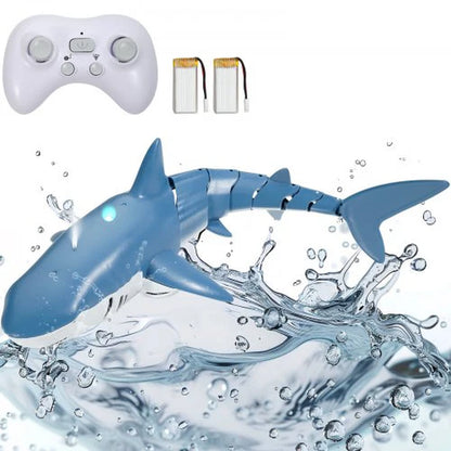 VEVOR High-Speed 2.4 GHz Remote Control Shark Toy Boat for Kids and Adults