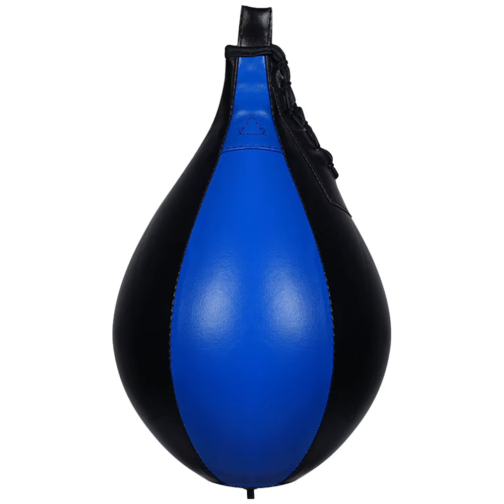 PU Leather Boxing Speed Ball - Reflex Training Punching Bag for Stress Relief and Enhanced Striking Skills
