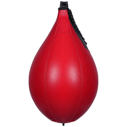 PU Leather Boxing Speed Ball - Reflex Training Punching Bag for Stress Relief and Enhanced Striking Skills