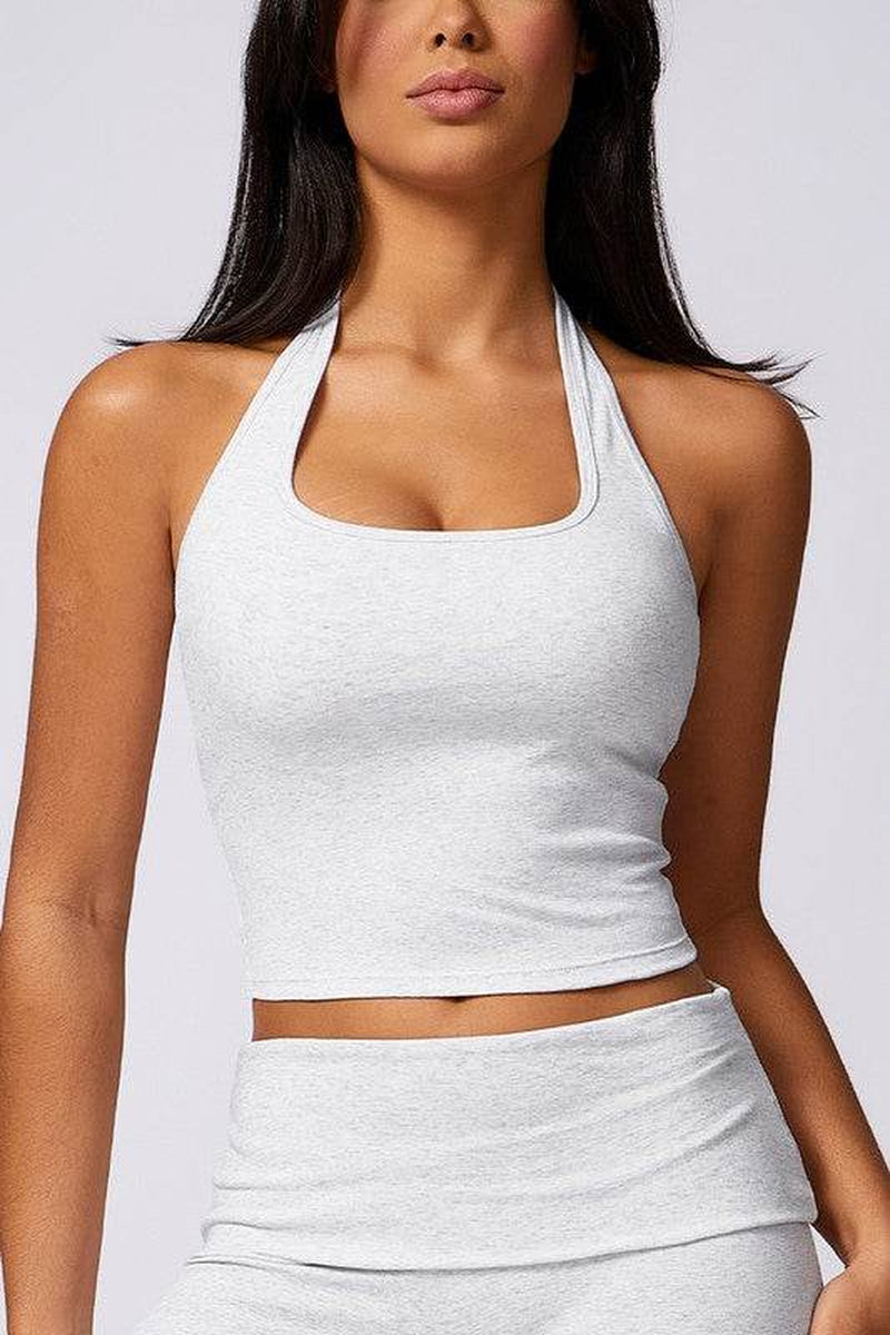 Halterneck Sports Bras for Running, Fitness, and Yoga